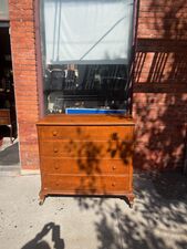 Maple four drawer chest - $175