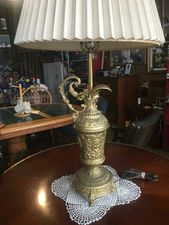 Beautiful bedroom lamp - $125