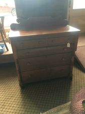 Primitive chest of drawers - $125