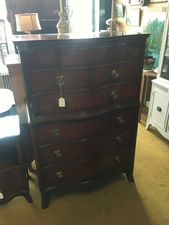 Mahogany chest on chest on sale - $245