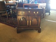 Harden cherry bed side cabinet - $150