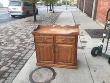 Oak kitchen cabinet - $145