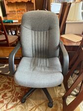 Grey office chair - $125