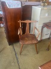 Cushman captains chair and original finish - $150