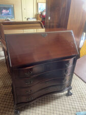 Mahogany Governor Winthrop Desk from the 1940s - $195